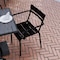 Flash Furniture Black All-Weather Steel Dining Chair XU-CH-10318-ARM-BK-GG - alternate 4